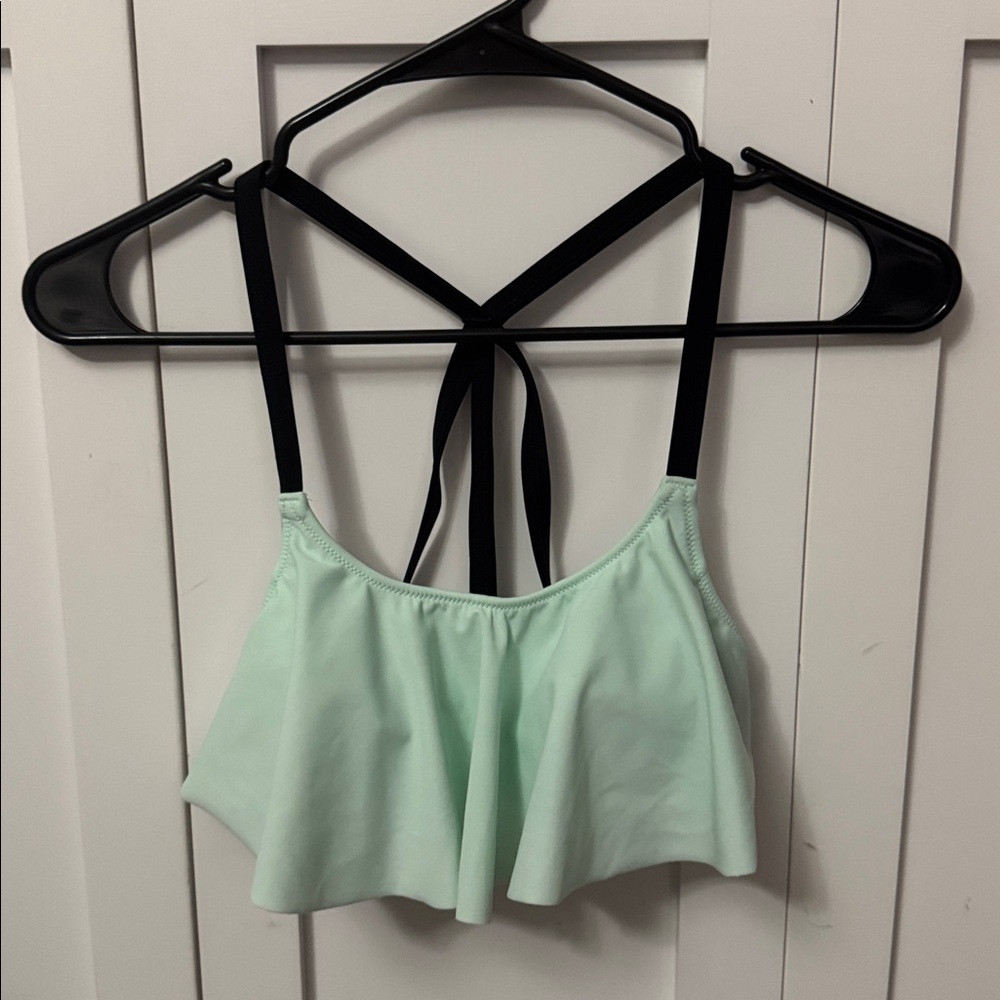 PINK Victoria's Secret Mint Green Bikini Top